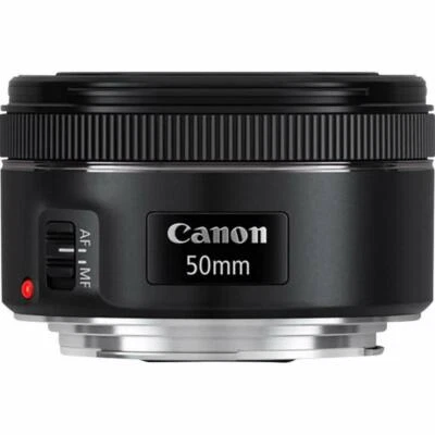 Canon EF 50mm f/1.8 STM Lens - Black - Image 1 of 4