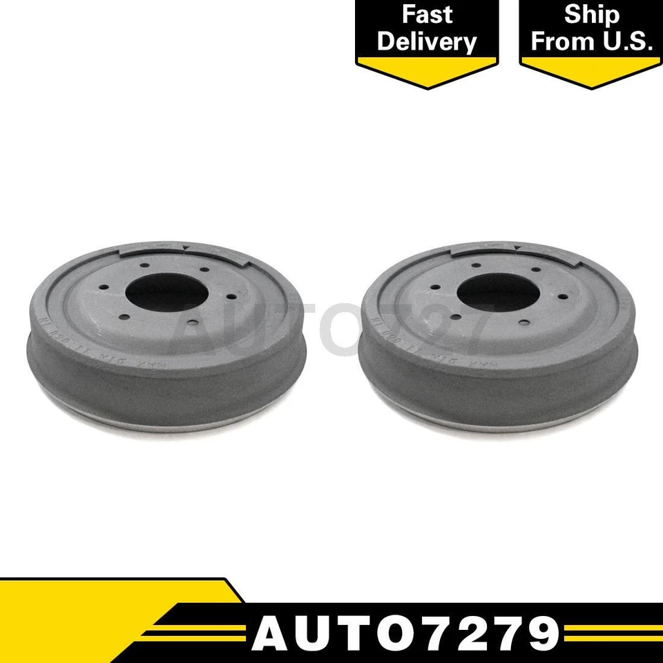 Tambor de freno delantero DuraGo 2 piezas para camioneta Chevrolet C10 1960-1970 Foto 1 de 3