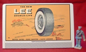 LEE TIRE CO. _ #43 CARTELERA DE METAL ESCALA O/S - Imagen 1 de 3