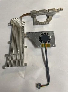 Apple A1054 G4 iBook CPU Fan & Heatsink 613-5822-A 613-5834-A @MB29 - Picture 1 of 2