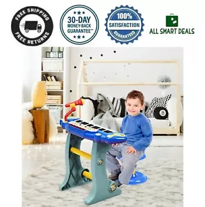 Piano De Juguete Para Niños Niño NIña Con Banco Regalos De Navidad Para Niños - Picture 1 of 14