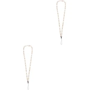  Set of 2 Mobile Phone Chain Lanyard Neck Holder Cell for Rope Strap - Zdjęcie 1 z 12