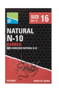 Preston Innovations Natural N10 N-10 Hooks - All Sizes Available - Picture 1 of 1