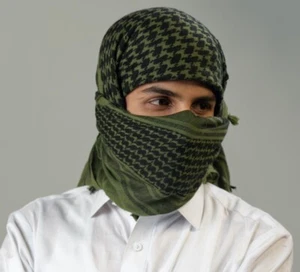 Military Shemagh Tactical Desert keffiyeh Outdoor Hiking Paintball Scarf  Wrap - Picture 1 of 31