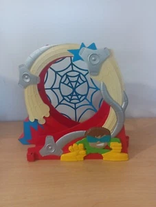 Playskool Heroes Marvel Spiderman Adventures Stuntacular Speed Loop Playset - Picture 1 of 7
