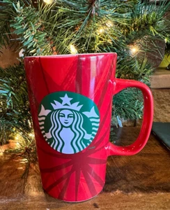 2014 Starbucks Red Christmas 16oz Coffee Cup/Mug W/Siren Logo - Picture 1 of 6