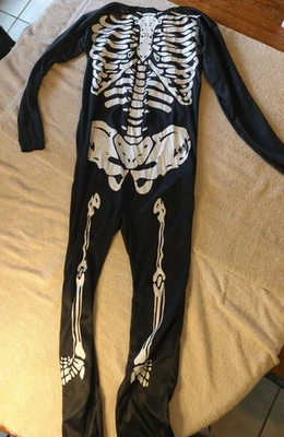 Disfraz Esqueleto Halloween Concepts Rubíes #880010 Niños Jóvenes Talla Grande 12 14 Foto 1 de 4