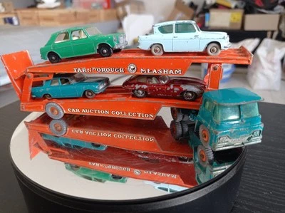 MATCHBOX LESNEY 8 CAMION BISARCA ANNI 60 + 4 AUTO GUY WARRIOR MAJOR PACK GIOCATO - Immagine 1 di 4