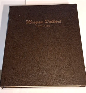 Dansco Morgan Dollars Book 1878-1890 Vintage Book Nice Condition - Picture 1 of 11