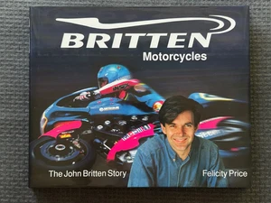 Britten Motorcycles: The John Britten Story By Felicity Price - Hardcover Book - Imagen 1 de 8