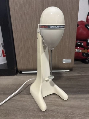 Mezclador de batidos Hamilton Beach de colección Drink Master modelo 727 almendra hecho en EE. UU. Foto 1 de 4