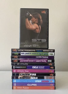 Cathe Friedrich x13 DVD Lot (including STS Mesocycle 3: Strength, Great Glutes) - Picture 1 of 7