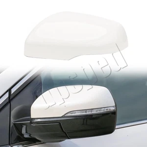 Pearl White Left Side Rearview Mirror Cover For Ford Edge 2015-2021 With Signal - Picture 1 of 6