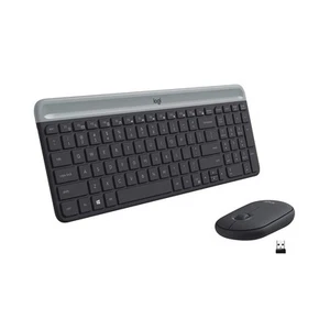 Logitech MK470 Slim Wireless Keyboard & Mouse Combo for Windows, 2.4GHz Unifying - Picture 1 of 10