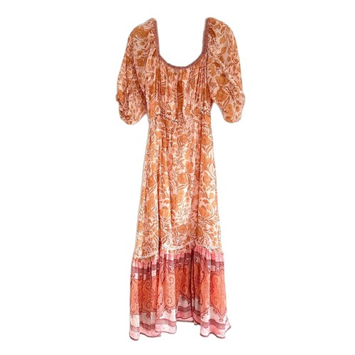 UNDERCOVER Abito Secret Mission x Super Natural Maxi Boho taglia M