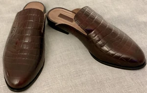 Topshop Kingdom Mule Women Shoes - Size 9.5. Burgundy - Picture 1 of 3