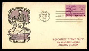 Mayfairstamps US FDC 1944 Centenary of Telegraph First Day Cover aas_34963 - Picture 1 of 2