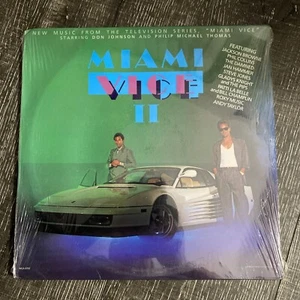 MIAMI VICE II Various Artists MCA-6192 SEALED Phil Collins Andy Taylor - Picture 1 of 2