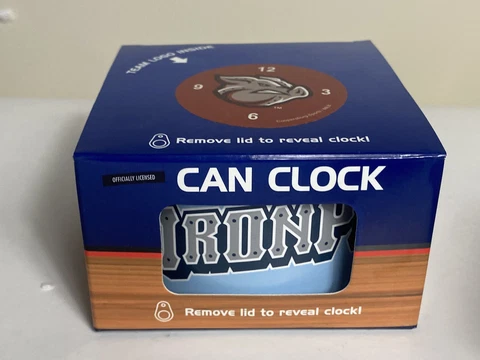 Lehigh Valley Iron Pigs Baseball SGA  CAN CLOCK NEW PHILLIES Cover