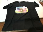 America Land Of The Free Home Of The Brave, Black T Shirt Large New Unworn
