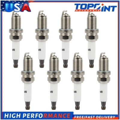 8x Platinum Spark Plugs For 2007-2009 Volkswagen Touareg Audi A6 Quattro 4.2L V8 - Image 1 of 4