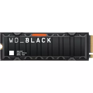 Western Digital WD_SCHWARZ SN850X Kühlkörper 2 TB M.2 2280 PCIe Gen4 bis zu 7300 MB/s - Bild 1 von 1