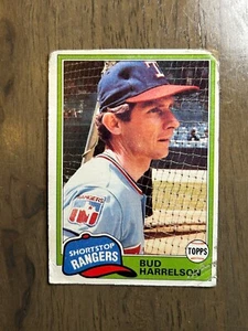 1981 Topps #694 Bud Harrelson Texas Rangers - Picture 1 of 2