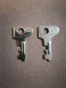 2x mid-century Sudhaus 579 Schlüssel Koffer, Aktentasche - Bild 1 von 3