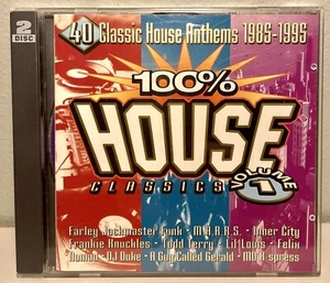100% HOUSE CLASSICS Vol 1 2xcd 1985-1995 Like NEW Todd Terry Junior Vasquez - Picture 1 of 8