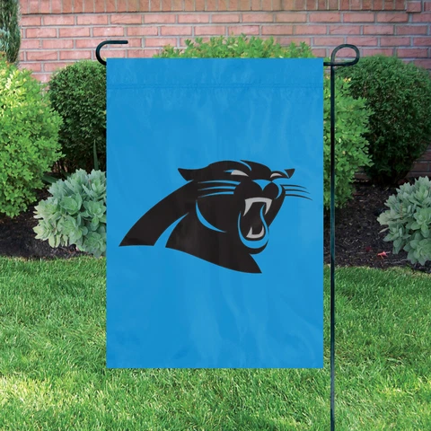 NFL CAROLINA PANTHERS Garden Flag (18" x 12.5") - NEW Cover