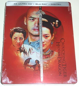 CROUCHING TIGER, HIDDEN DRAGON 4K UHD 2-DISC BLU-RAY STEELBOOK NEU & OVP SEALED - Bild 1 von 2