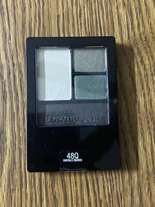 Maybelline Expert Wear Eyeshadow Quads, Emerald Smokes 48Q, 0.17 oz - Picture 1 of 3
