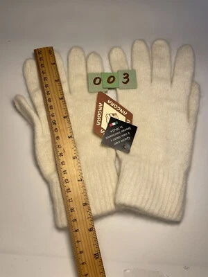 Guantes de lana de invierno (angora, cachemir, lana natural). Made in Italy Foto 1 de 2