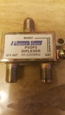 NEW.  LOT OF 2.    2 WAY PERFECT VISION PVDP3 SATELLITE               DIPLEXER  