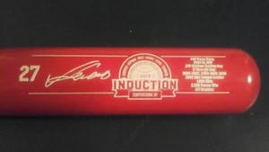 2018 Vladimir Guerrero Hall of Fame Cooperstown Induction Bat 27/500 Jersey #27  - Picture 1 of 4