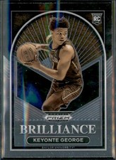 2023-24 Panini Prizm Draft Picks Brilliance Keyonte George #14 Rookie RC