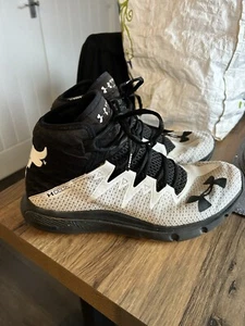 Under Armour Project Rock Delta White UK8 Limited Edition Shoe - Picture 1 of 9