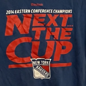 New York Rangers 2014 Eastern Conference Champions Shirt Herren Größe Large - Bild 1 von 3