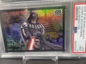 2022 TOPPS CHROME STAR WARS GALAXY VADER & HIS STORMTROOPERS 34/50 PSA 9 - Picture 1 of 5