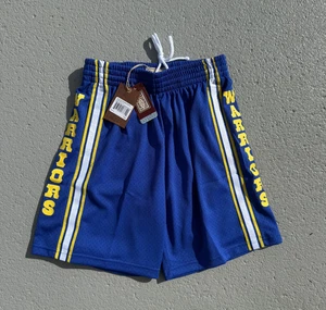 Herren Mitchell & Ness Golden State Warriors NBA Swingman Shorts 81-82 Medium - Bild 1 von 7