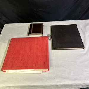 3  Vintage Photo Albums with 125+ Pictures Total 1900’s To 1970’s - Picture 1 of 12