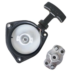 Engine Recoil Pull Starter & Pawl Set for Mitsubishi TU26 TL26 TL23 Replacement - Picture 1 of 12