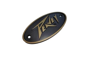 The Official Peavey Gold Logo (2-3/8" (W)  x  1-5/16"(H) - Picture 1 of 3