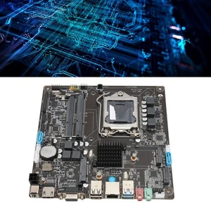 H81 Mini ITX Motherboard LGA 1150 Slot Dual Channel DDR3 Support For Core I3 FG - Picture 1 of 22