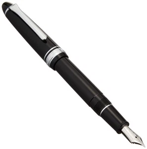 Sailor Fountain Pen Profit Light Silver Trim Black Medium Fine 11-1039-320 - Picture 1 of 5