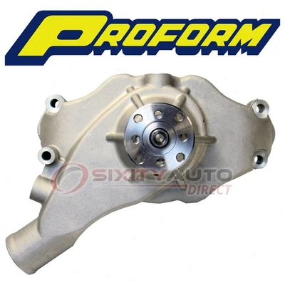 PROFORM Engine Water Pump for 1968 Chevrolet Chevy II 6.5L V8 - Coolant zx - Imagem 1 de 4