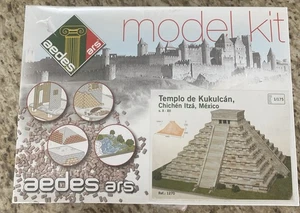 Aedes Ars Kukulcan Temple Brick Model Kit 1/175 Scale - Open Box & New - Picture 1 of 3