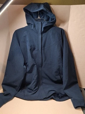 Jaqueta Kirkland Signature com zíper. Tamanho XXL. Pelúcia forrada, bolsos, com capuz, azul - Imagem 1 de 4