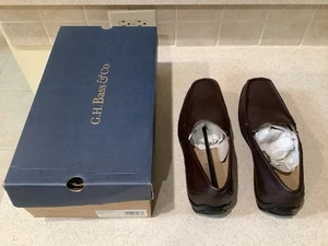 GH BASS & CO.Men's Conrad Chocolate Loafers 10M - New In Box - Picture 1 of 6