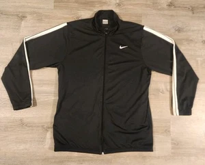 Nike Full Zip Jacket Men’s XL Black & White RN#58323 - Picture 1 of 7